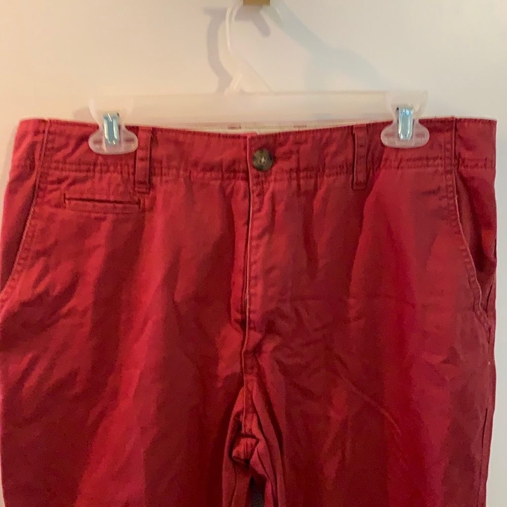 Red Merona chinos